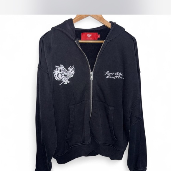 Darc Sport x Civil Regime Zip-Up Hoodie - Picture 1 of 4